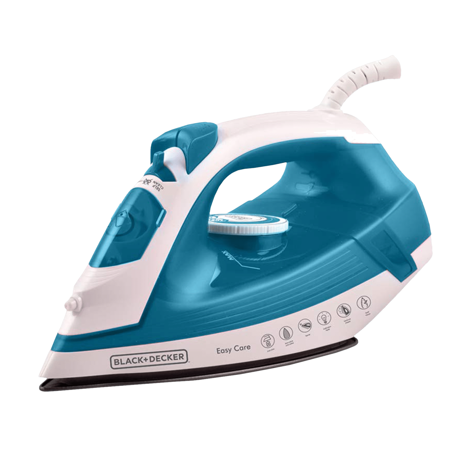 BLACK DECKER 1600 Watts 220ml Steam Iron Over Heat Protection BXIR1602IN Blue